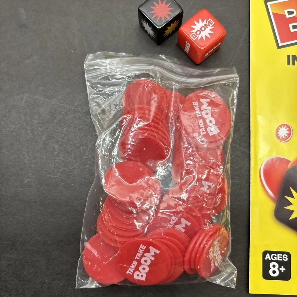 Take‎ Take Boom Dice Game – Fast Family Game Night Fun for Ages 8+